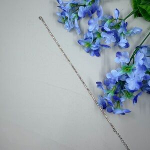 Delicate Multicolor Crystal Tennis Ankle Bracelet / Anklet